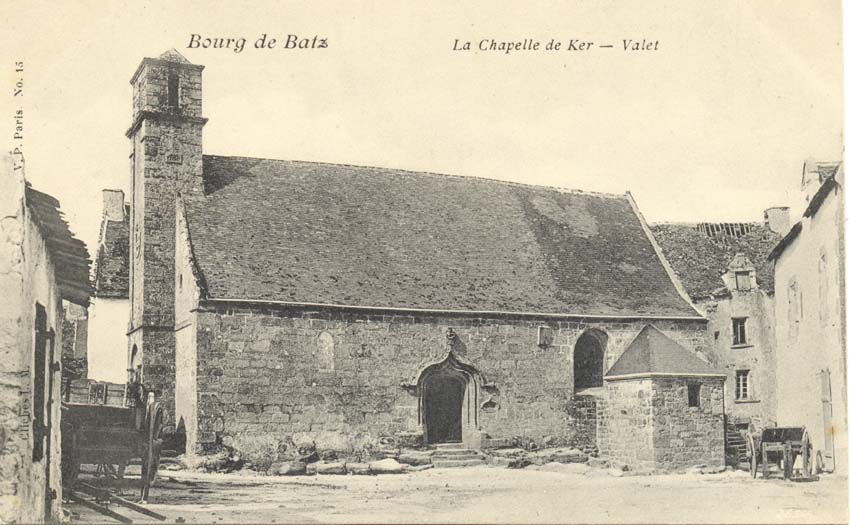 (44 - Loire Atlantique) Batz sur Mer - La chapelle de ker - Valet