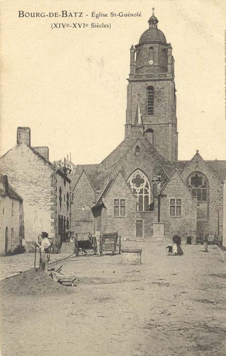 (44 - Loire Atlantique) Batz sur Mer - Eglise St-Guénolé (XIVe-XVIe siècles)