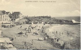 (44 - Loire Atlantique) Batz sur Mer - La Plage à l'heure des bains