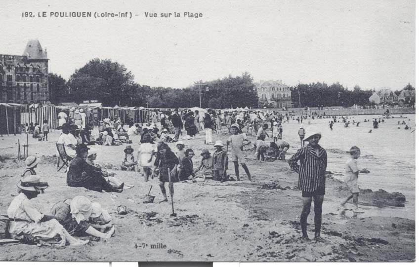 (44 - Loire Atlantique) Le Pouliguen - Vue sur la plage