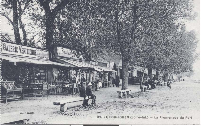 (44 - Loire Atlantique) Le Pouliguen - La promenade du port