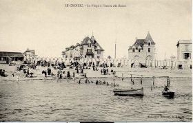 (44 - Loire Atlantique) Le Croisic - La plage à l'heure des bains