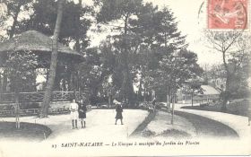 (44 - Loire Atlantique) Saint Nazaire - Le Kiosque à musique du jardin des plantes