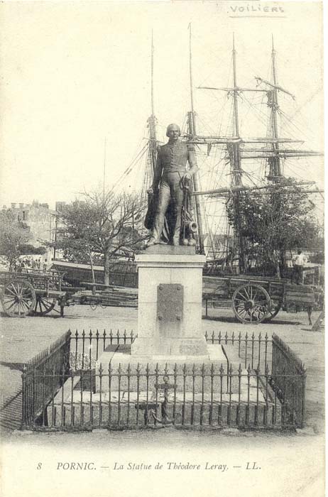 (44 - Loire Atlantique) Pornic - La Statue de Théodore Leray