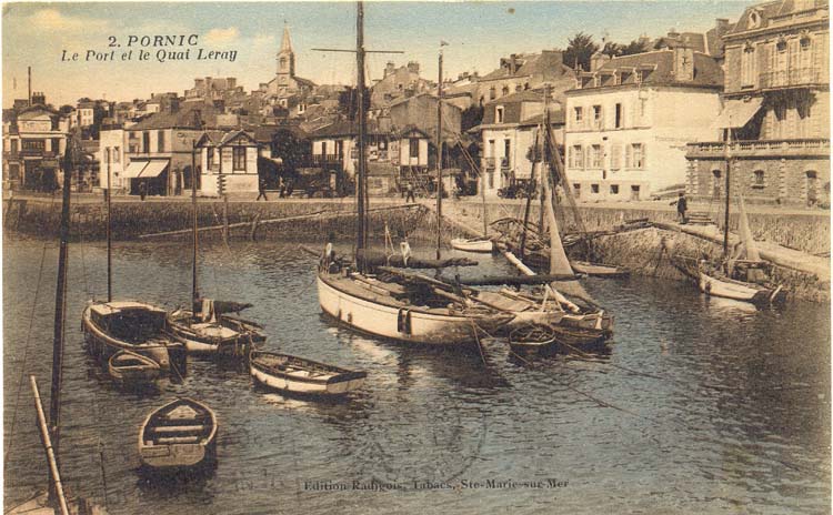 (44 - Loire Atlantique) Pornic - Le Port et la Quai Leray