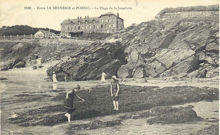 (44 - Loire Atlantique) Pornic - La Plage de la Josselière