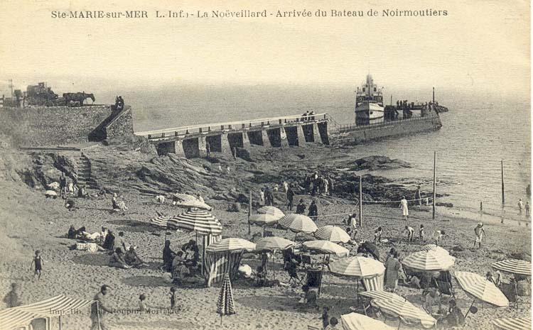(44 - Loire Atlantique) Sainte Marie - La Noëveillard - Arrivée du Bateau de Noirmoutiers