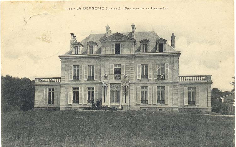(44 - Loire Atlantique) La Bernerie - Château de la Gressière