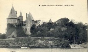 (44 - Loire Atlantique) Pornic - Le Château à l'entrée du port
