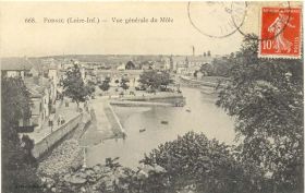 (44 - Loire Atlantique) Pornic - Vue générale du Môle