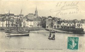 (44 - Loire Atlantique) Pornic - Le passeur entre Pornic et Gourmalon