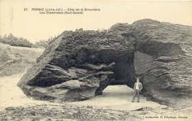 (44 - Loire Atlantique) Pornic - Côte de la Briochère - Les Cheminées