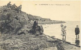 (44 - Loire Atlantique) La Bernerie - Panorama de la Plage