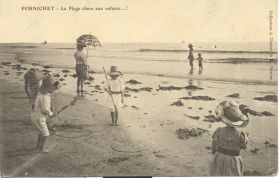 (44 - Loire Atlantique) Pornichet - La plage chère aux enfants...!