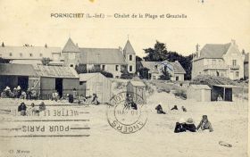(44 - Loire Atlantique) Pornichet - Chalet de la plage et Graziella