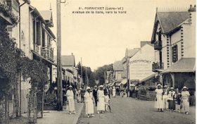 (44 - Loire Atlantique) Pornichet - Avenue de la Gare, Vers le nord