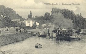 (44 - Loire Atlantique) Vertou - Le départ de l'Hirondelle